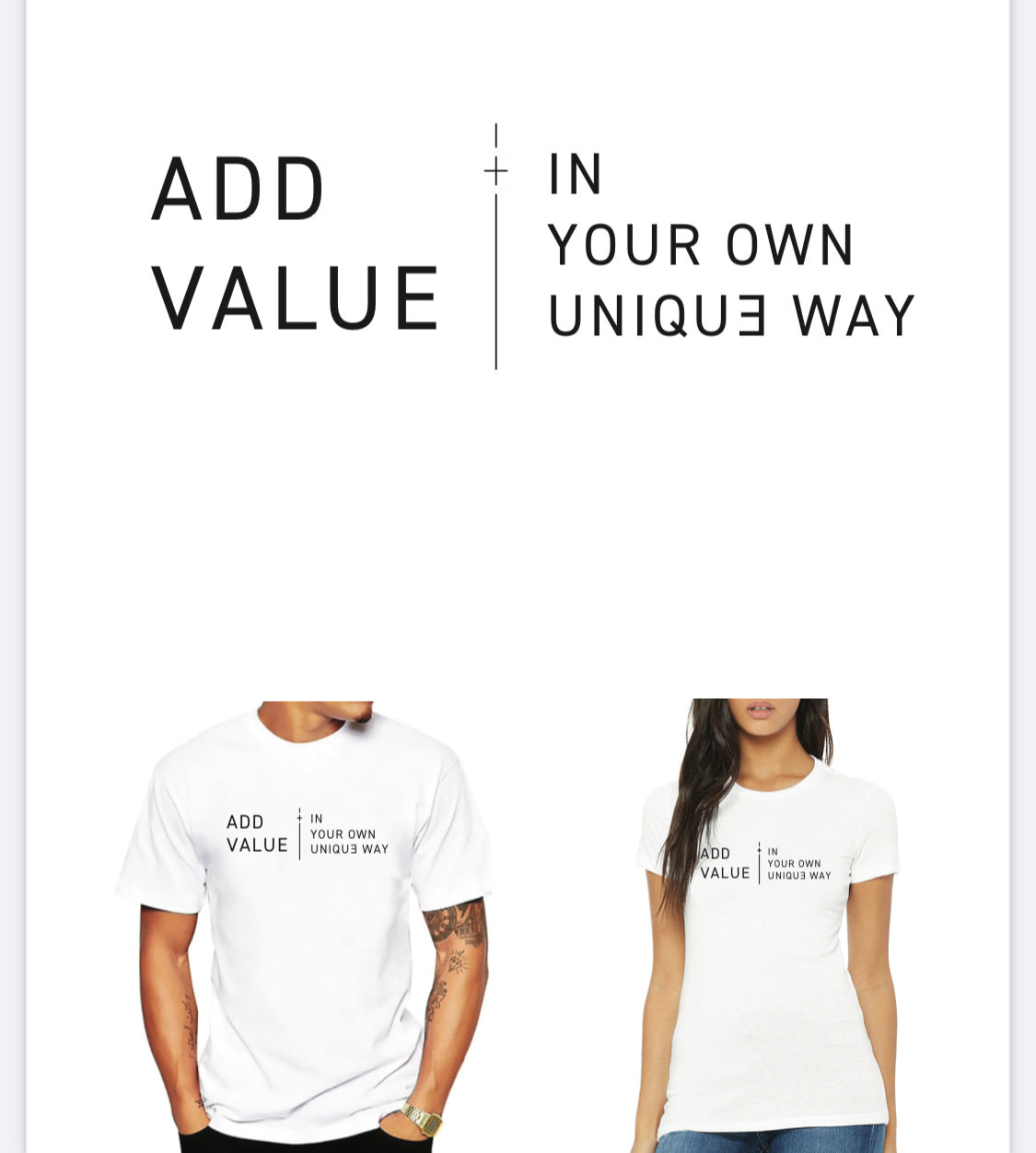 Own unique way