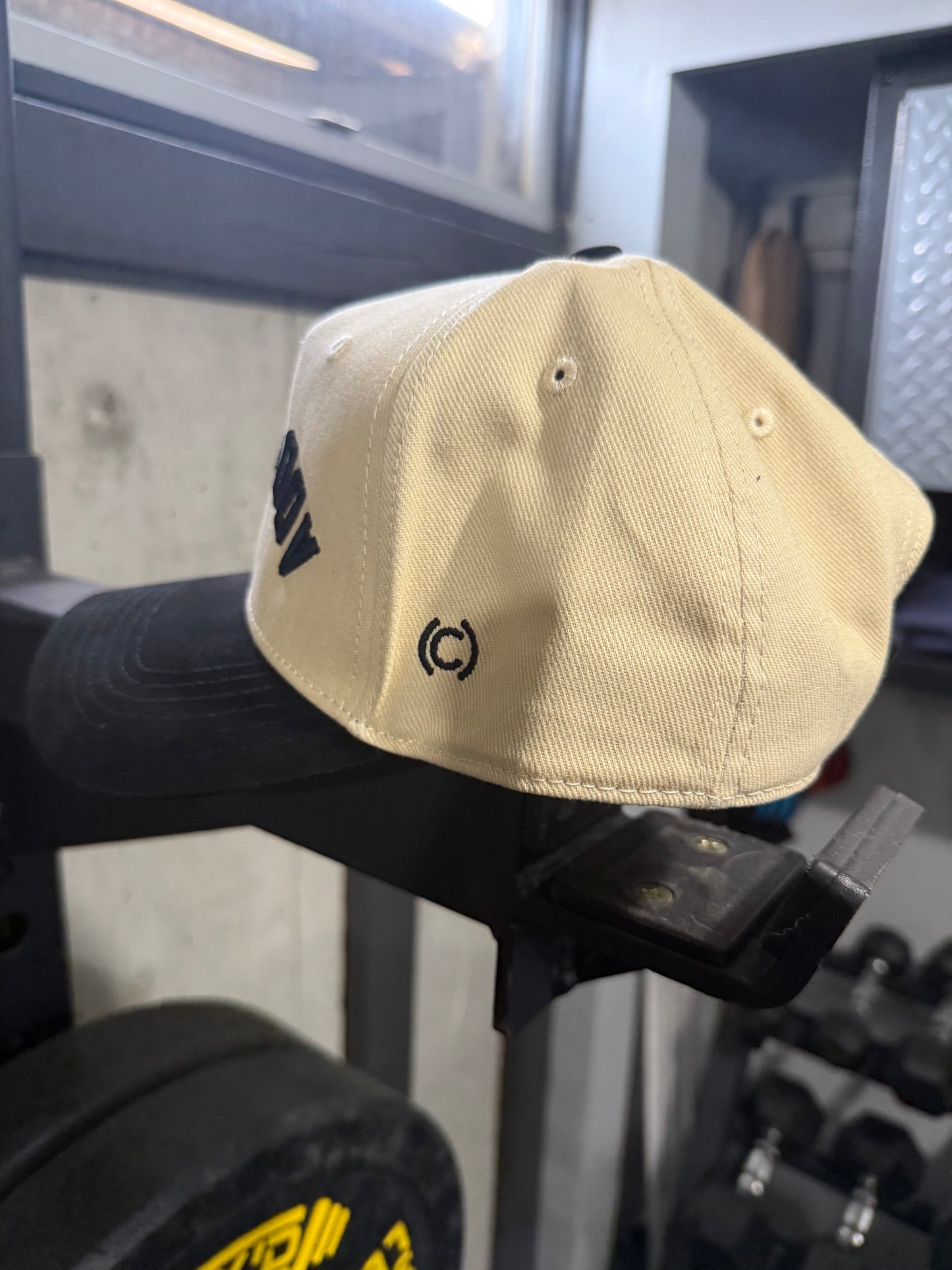 Upside down trucker hat